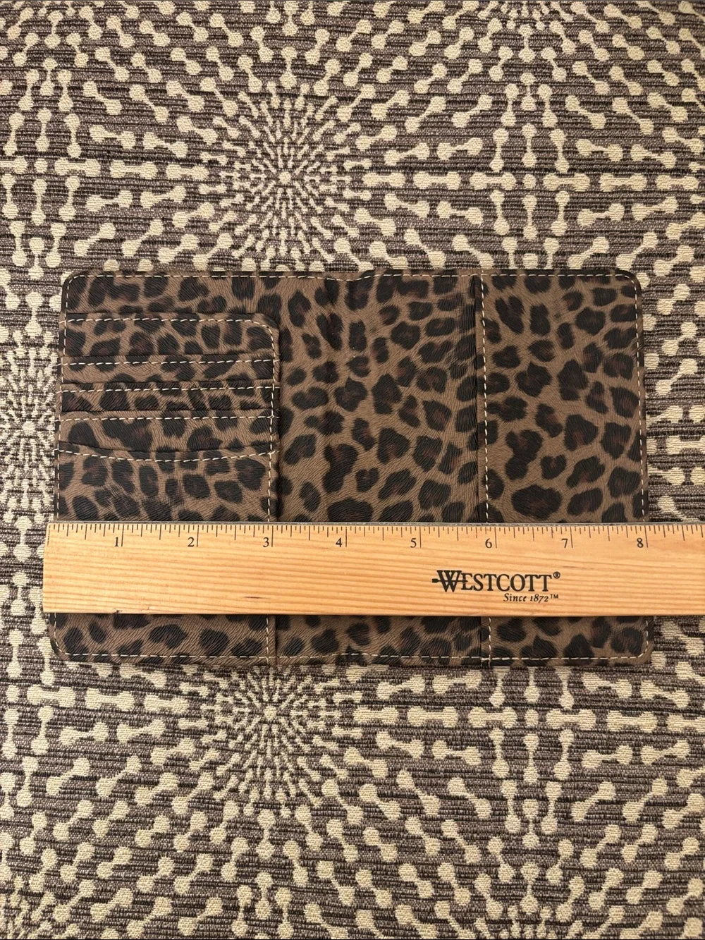 STIL Passport Holder in Cheetah Print New and unused